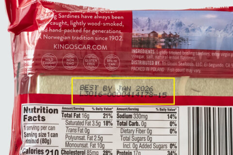 King Oscar Brisling Sardines Best By Date